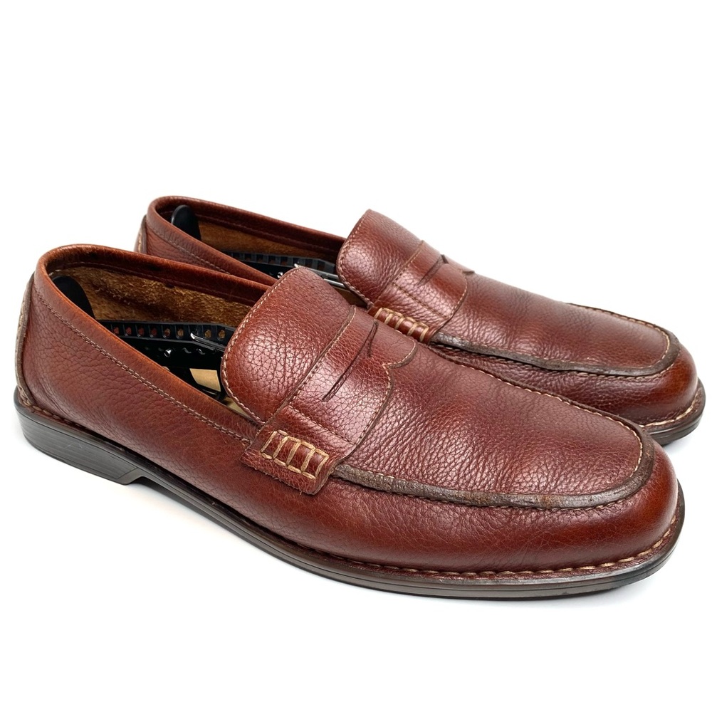 Vintage Rockport Men’s Size 12 Brown Leather Loafers Shoes APM2469F - EUC